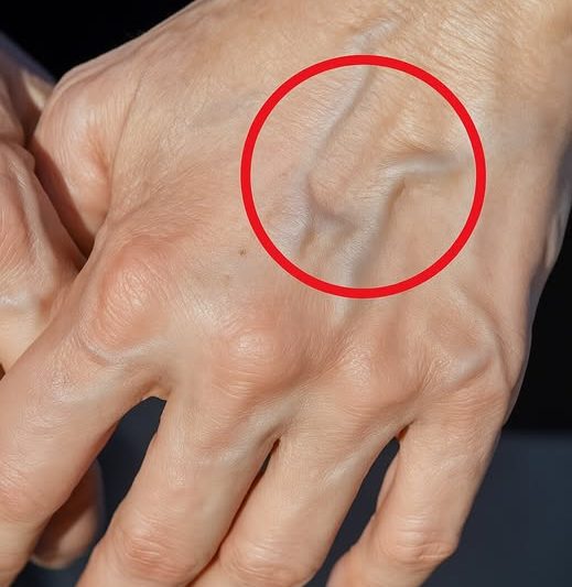 If you have these visible veins in your hand it’s a sign of can…See more
